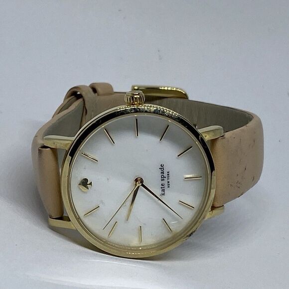 Kate Spade New York 0073 Women\'s Beige Leather Analog Dial Quartz Watch MP33 main image 10